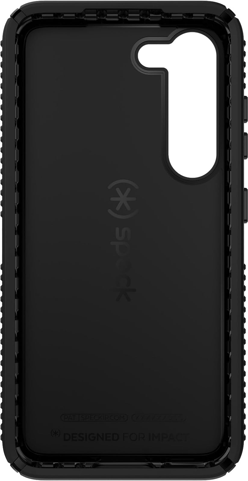 Speck Presidio 2 Grip - Funda para Samsung Galaxy S23, protección contra caídas y cámaras, Agarre Seguro Suave al Tacto, Compatible con Carga inalámbrica, Amortiguador, Funda para Galaxy S23, Color
