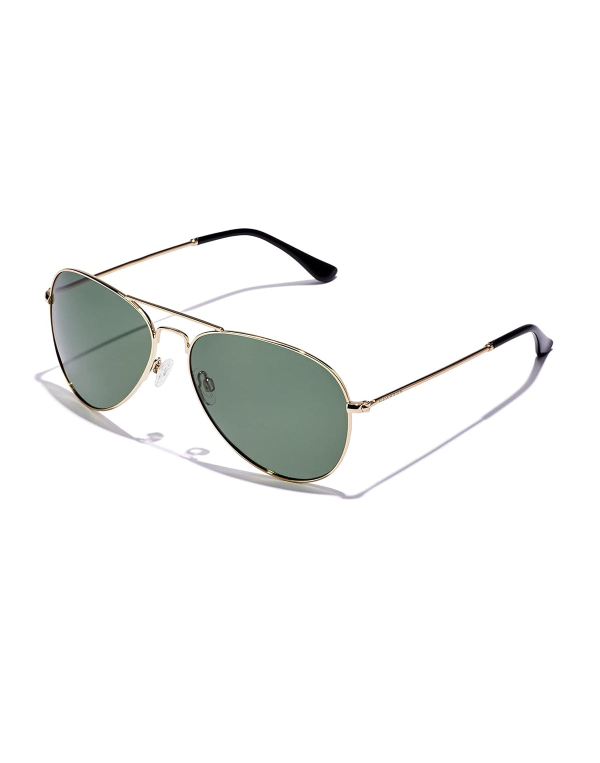 HAWKERS Lentes de Sol HAWK para hombre y mujer - Verde Polarizado, Oro Ct - Verde