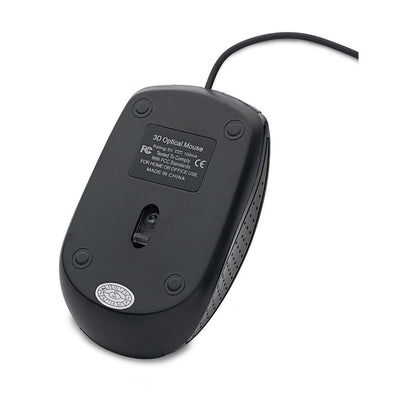 Verbatim Mouse óptico con Cable – Negro