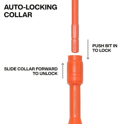 KLEIN TOOLS 32306INS | Desarmador Aislado 6 En 1 | 1000V | Bloqueo De Punta | Trabaja con más seguridad usando este desarmador aislado 6 en 1 de 1000V, con bloqueo y puntas en el mango.
