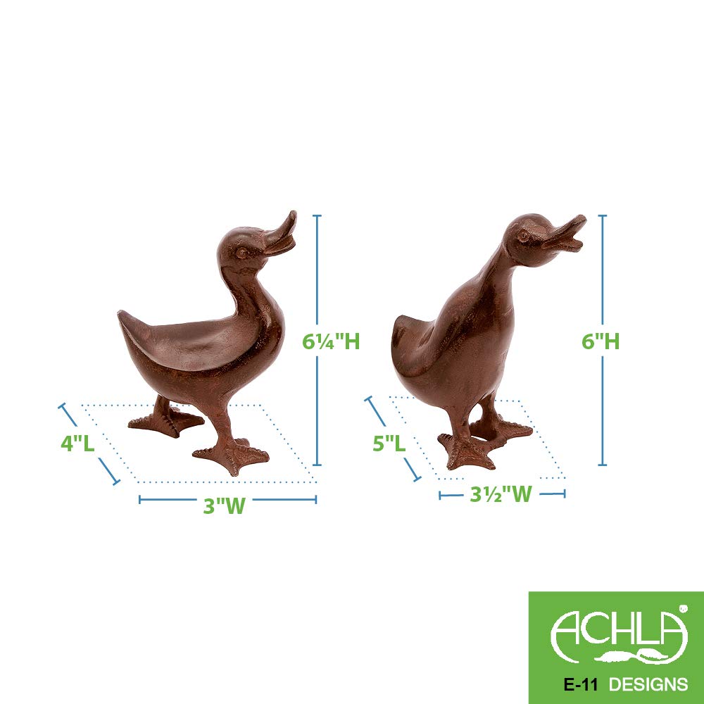 Achla Designs Pair of Ducklings, Garden Animal Statues