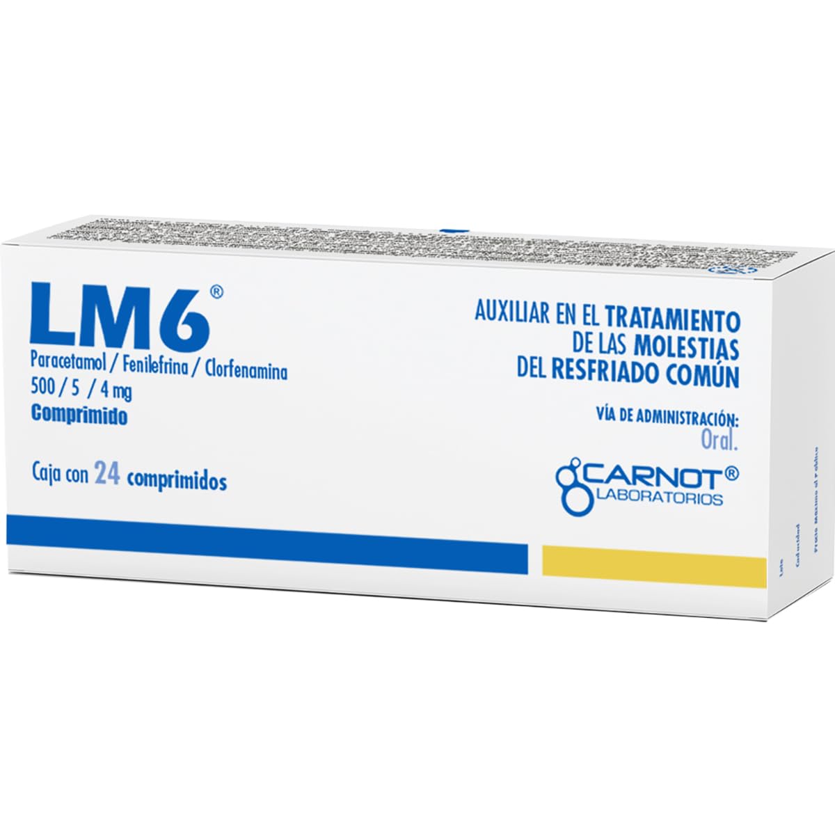 LM6 Antihistamínicos, 24 Cápsulas