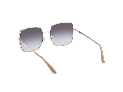 Guess Lentes de Sol GU00194 para Mujer, Armazón Metálico y Micas Humo Degradado con Protección UV Nivel 3