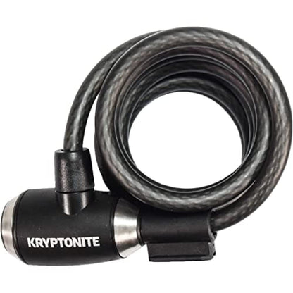 Kryptonite KryptoFlex 1018 - Candado para Cable con Llave, 6 pies x 10 mm - Llave de 6 pies