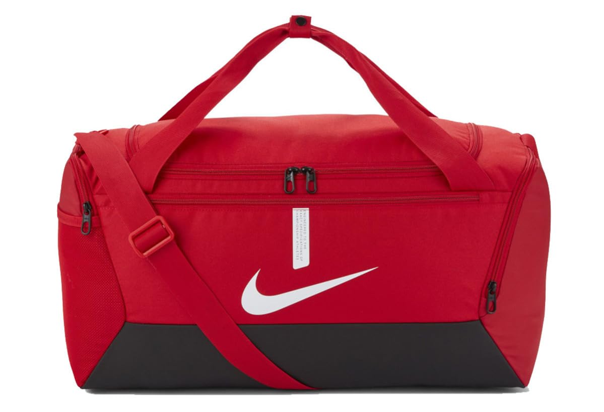Nike Bolso de Lona Academy Team S, para Entrenamiento - Una talla - University Red - Black - White