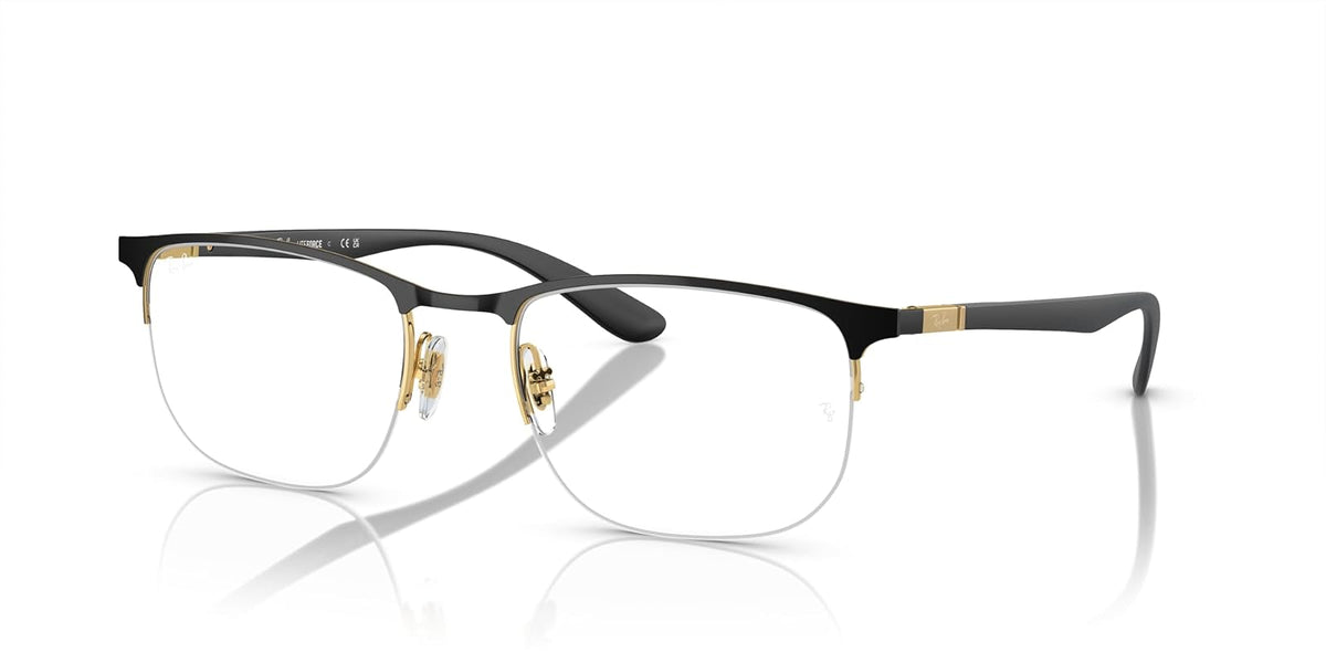 Ray-Ban Rx6513 - Marcos rectangulares para anteojos graduadas