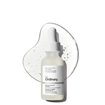 The Ordinary Salicylic Acid 2% Solution, Suero Anti-Imperfecciones con Ácido Salicílico — Suero para piel con tendencia acneica y con brotes, 30ml