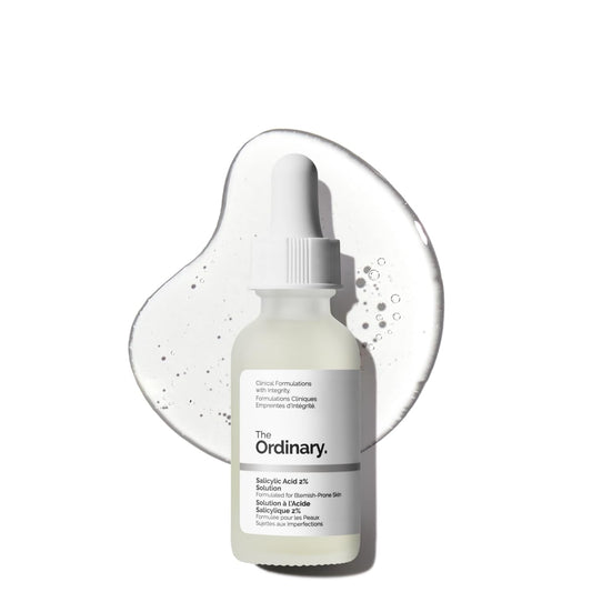 The Ordinary Salicylic Acid 2% Solution, Suero Anti-Imperfecciones con Ácido Salicílico — Suero para piel con tendencia acneica y con brotes, 30ml