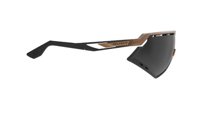 Rudy Project Lentes Defender RP Optics Deportivos Armazón Bronze Matte Fade Black Matte, Bumpers Black Mica Smoke Black