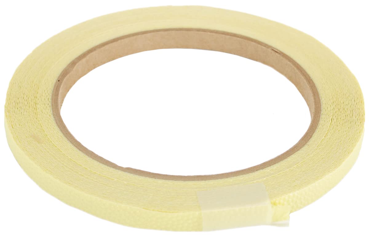 Edmunds EHT-1 Stitchers Cinta de aro antideslizante amarilla, 0,63 cm por 3 yardas