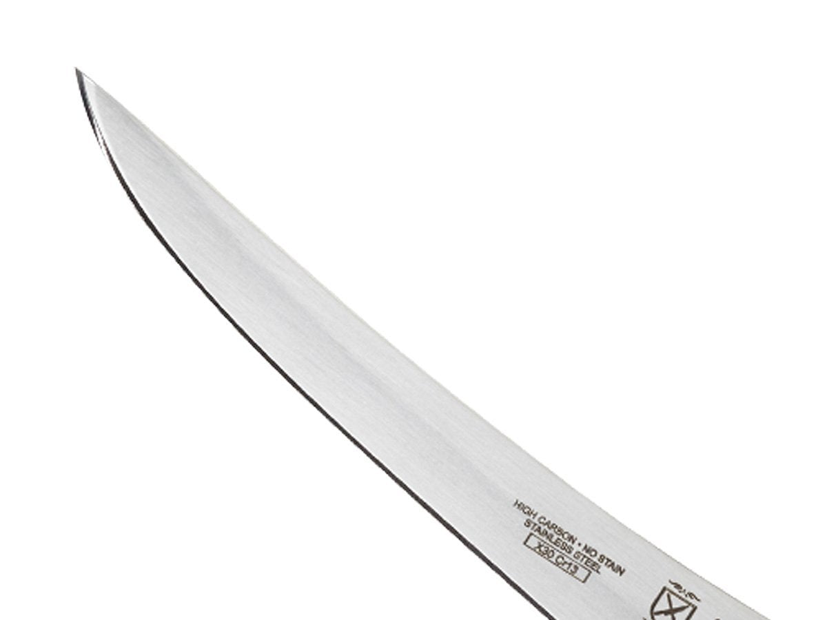 Mercer Culinary Ultimate White - Cuchillo de deshuesar curvado de 6 pulgadas