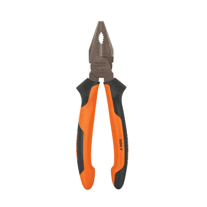 Truper Expert T201-8X, Pinzas de electricista, comfort grip, 8" - 8"