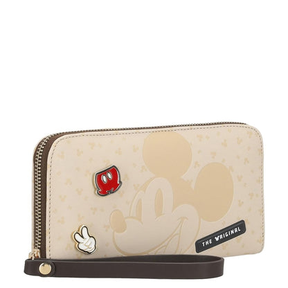 W Capsule Mickey Cartera para Mujer Beige HBDONNER32CW