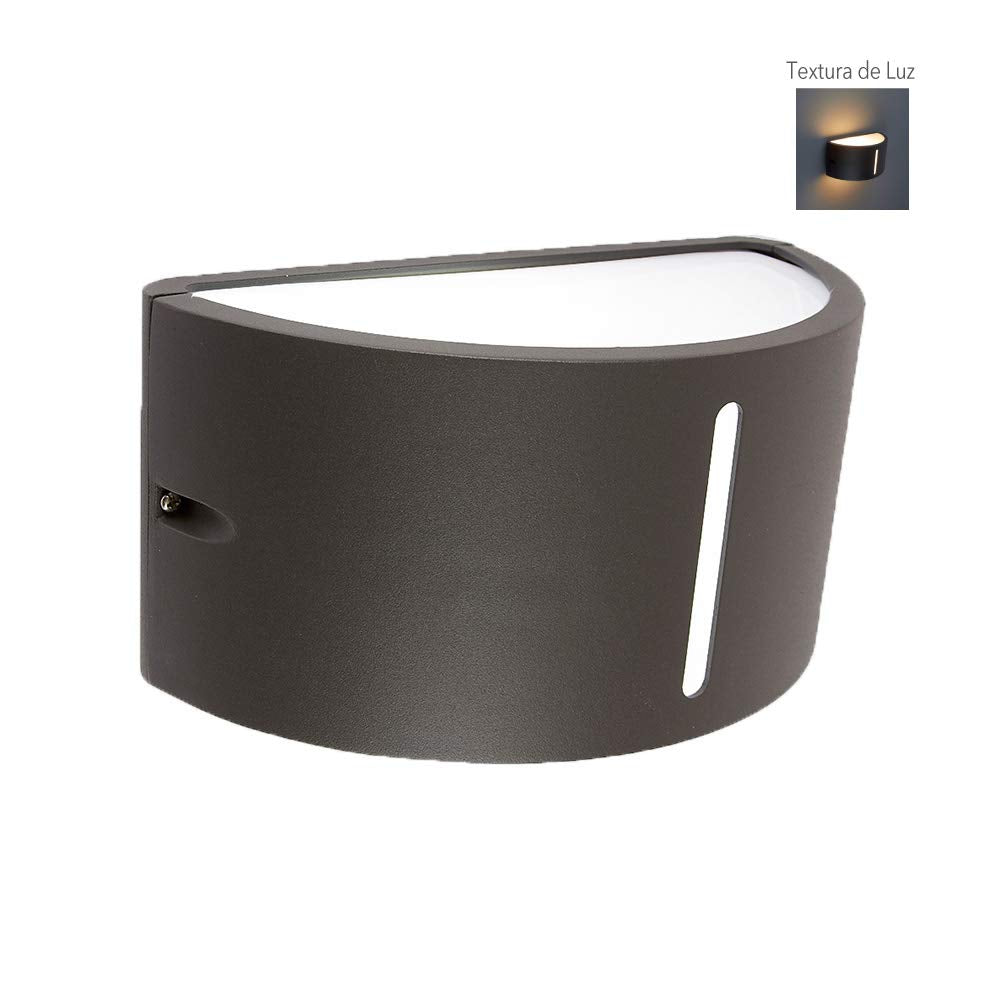 Tecnolite Lámpara de Exterior, color Antracita H-1151/AN