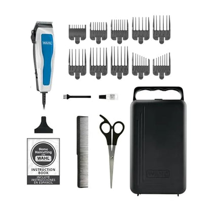 Wahl Kit Máquina Rasuradora para Cabello y barba 17 Pz Color Azul 79420-200
