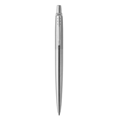 Parker Jotter Boligrafo Acero Inoxidable Terminado En Cromo Tinta Azul Punto Mediano