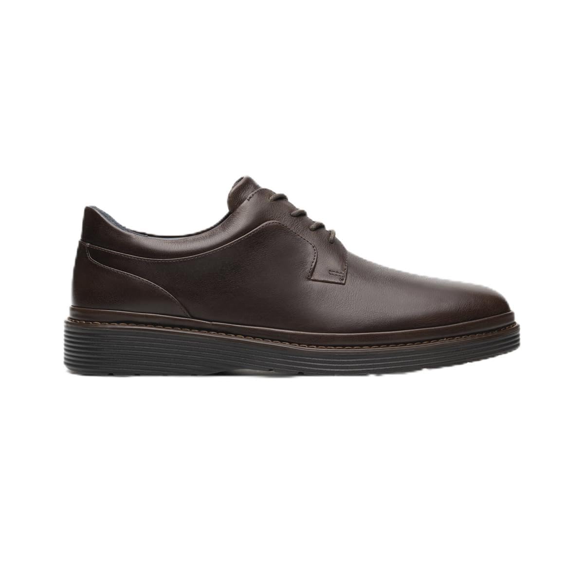 Quirelli Zapato Formal para Caballero, Punta Redonda - 29.0 cm - CAFÉ