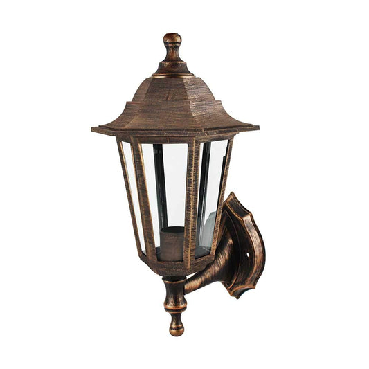 SANELEC, Farol de Pared, Colonial, Dorado, Modelo 1233