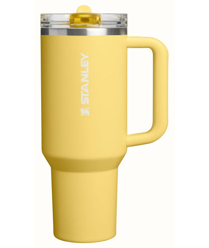 Stanley Quencher ProTour Vaso Térmico con Popote Abatible, Acero Inoxidable - 40 Ounces - Narciso