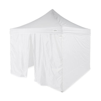 Caravan Canopy Sports Paredes laterales de grado comercial, 10 x 10 pies, blanco