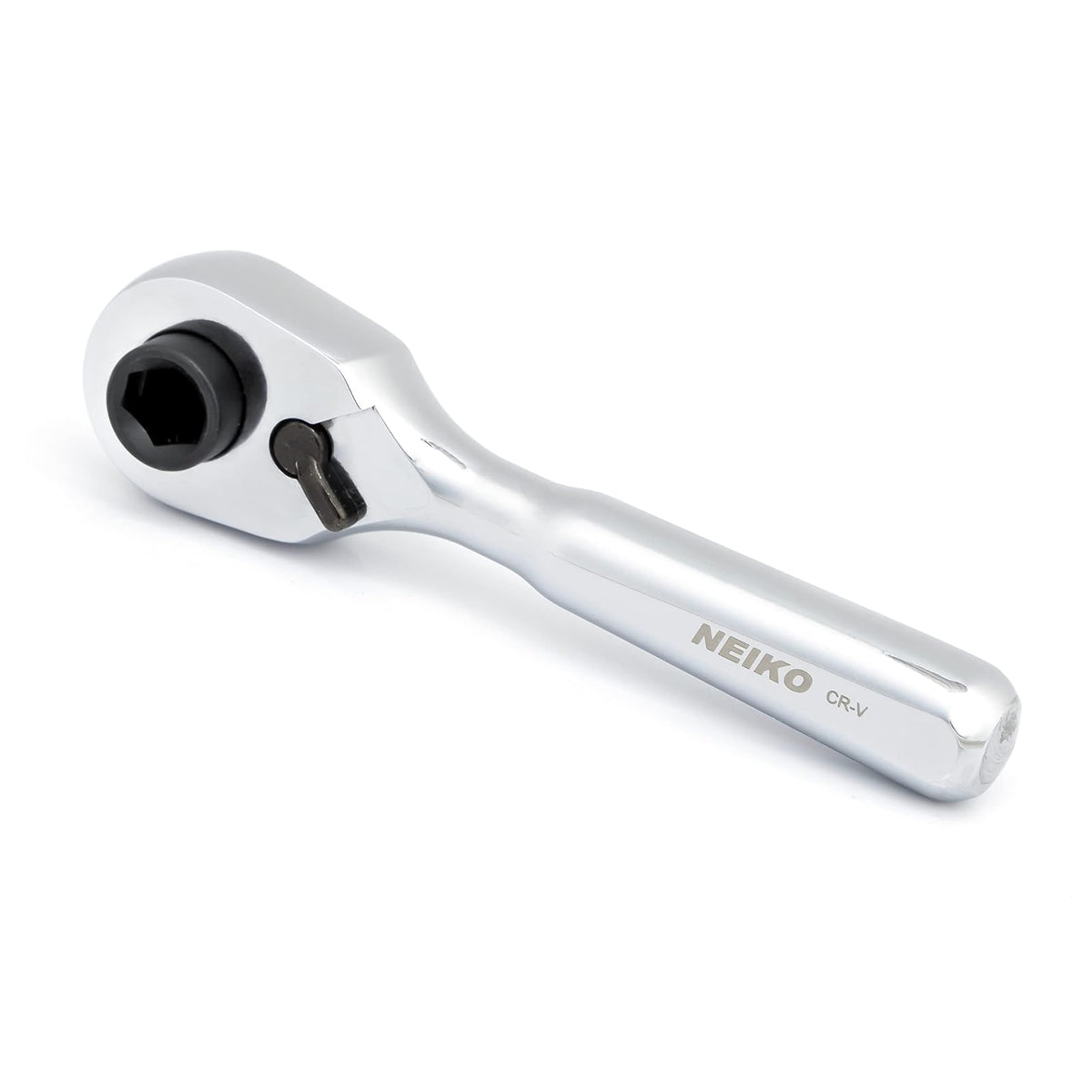 Neiko Mango de Carraca Extensible Reversible, 72 Dientes - 1 - 4" Drive - carraca Stubby + Driver