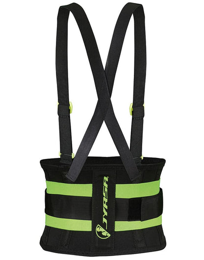 Faja elástica de trabajo para hombre y mujer, con tirantes útil para mejorar la postura de carga, gimnasio, trabajo, soporte lumbar elástica y moldeable, se puede utilizar en deportes, pesas, GYM, crossfit, se ajusta al cuerpo, soporte para espalda baja. 