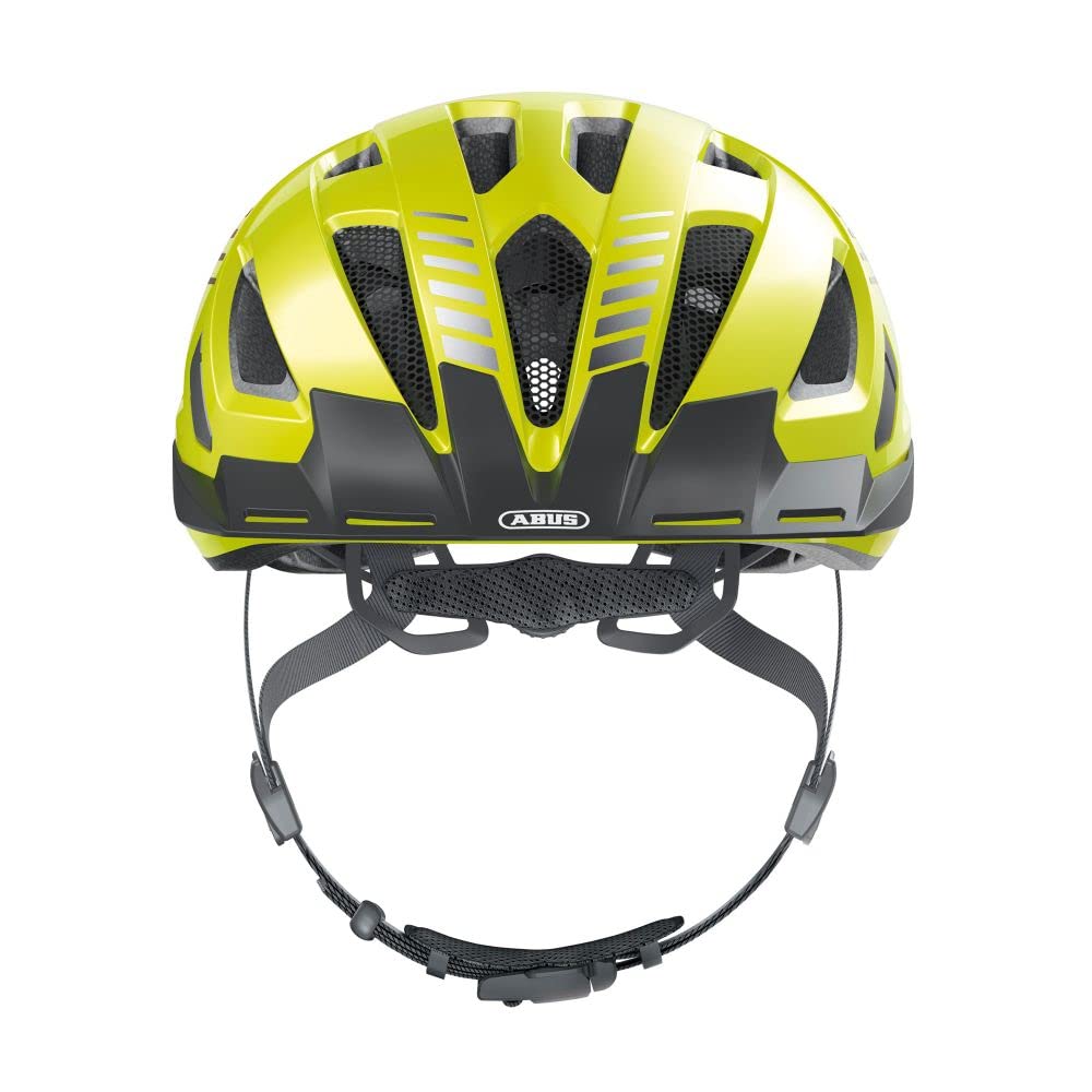 ABUS Stadthelm Urban-I 3.0 MIPS - Fahrradhelm mit Aufprallschutz, Rücklicht, Schirm und Magnetverschluss - für Damen und Herren