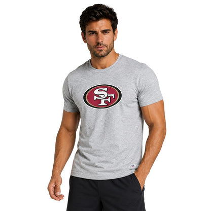 NFL Playera Aficionado Básica San Francisco 49ers - XL - Jaspe