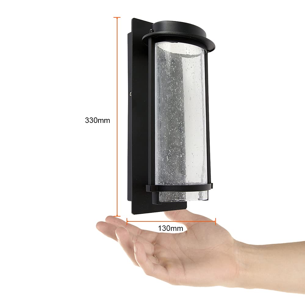 Tecnolite - Lámpara de Pared Arbotante LED Exterior, 16 W, Luz Suave Cálida, IP44, LED integrado