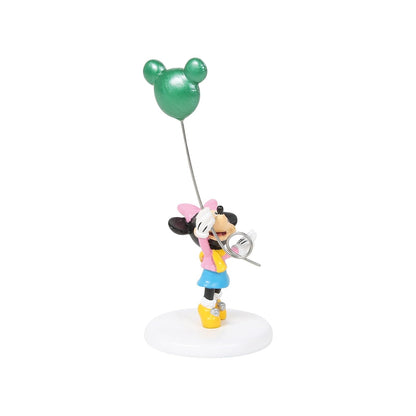 Department 56 Disney Village Accessories Figura de Cabeza de Mickey en Las Nubes, 6 Pulgadas, Multicolor