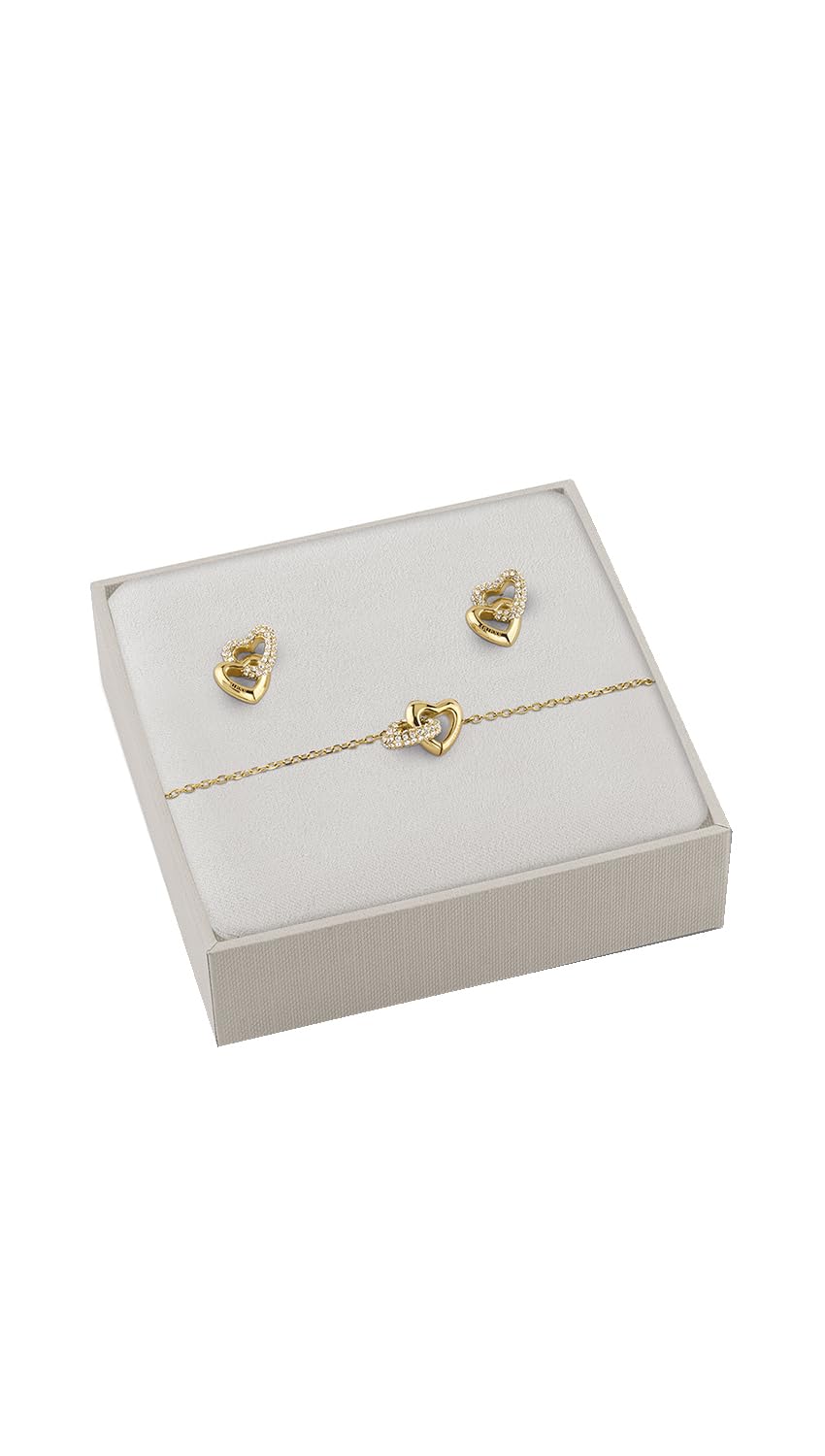 GUESS Box Set Pulsera para Mujer BELOVED color Dorado
