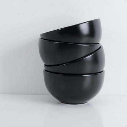 Le Bonne Table by Crown Baccara - Juego de 4 Platos Hondos, Bowls o Cuencos de Cerámica