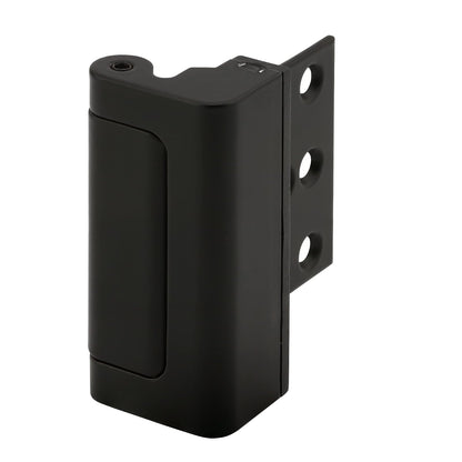 Prime-Line Bloqueador de Seguridad para Puerta, Resiste 800 lb - Mate negro - 1