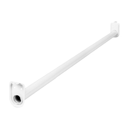 Design House 205849 Barra de clóset ajustable, 48" - 72", Blanco - 48-inch to 72-inch