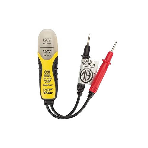 NSi Industries TES-2 - Probador de voltaje, 120 o 240 VAC, neón