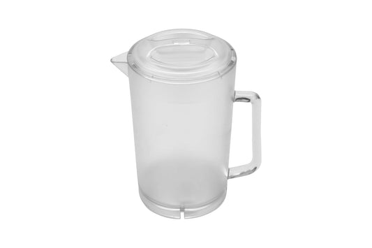 G.E.T. Enterprises Clear 64 oz. Pitcher with Lid, Break Resistant Dishwasher Safe San Pitchers & Decanters Collection P-3064-1-CL-EC (Pack of 1)