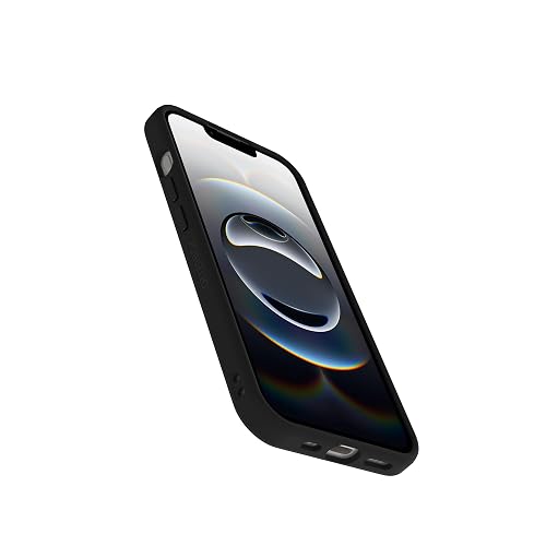 OtterBox - Carcasa para iPhone 17e, 16, 15, 14 y 13 Cifras, Color Negro | Estética, fundas de silicona para teléfono, diseño minimalista protector, funda MagSafe para iPhone con protección de cámara