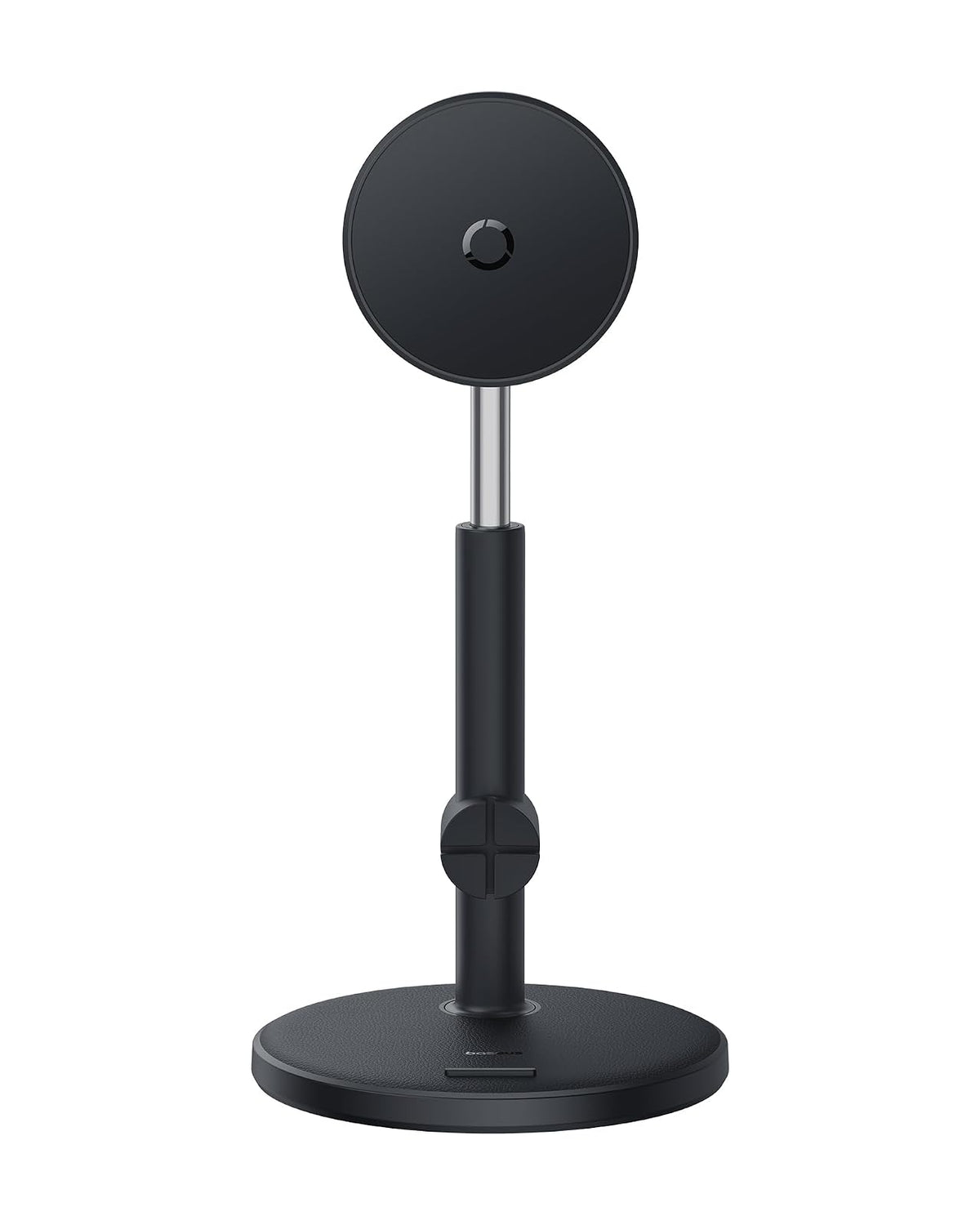 Baseus MagPro Soporte Magnético para Teléfono Ajustable de 16.5 a 19.7cm para Escritorio, Ángulo de Visión 360°, Negro