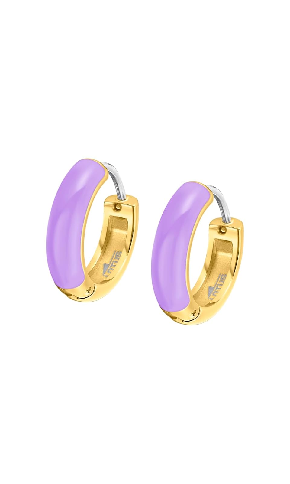 LOTUS STYLE Aretes para dama en tono morado