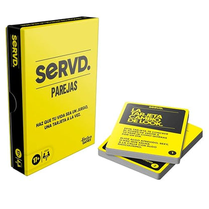 Hasbro Games Juego de Mesa SERVD Parejas