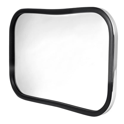 Grand General Espejo Plano Rectangular de Acero Inoxidable 5-1/2 x 8-1/2" - Espejo convexo - Acero inoxidable