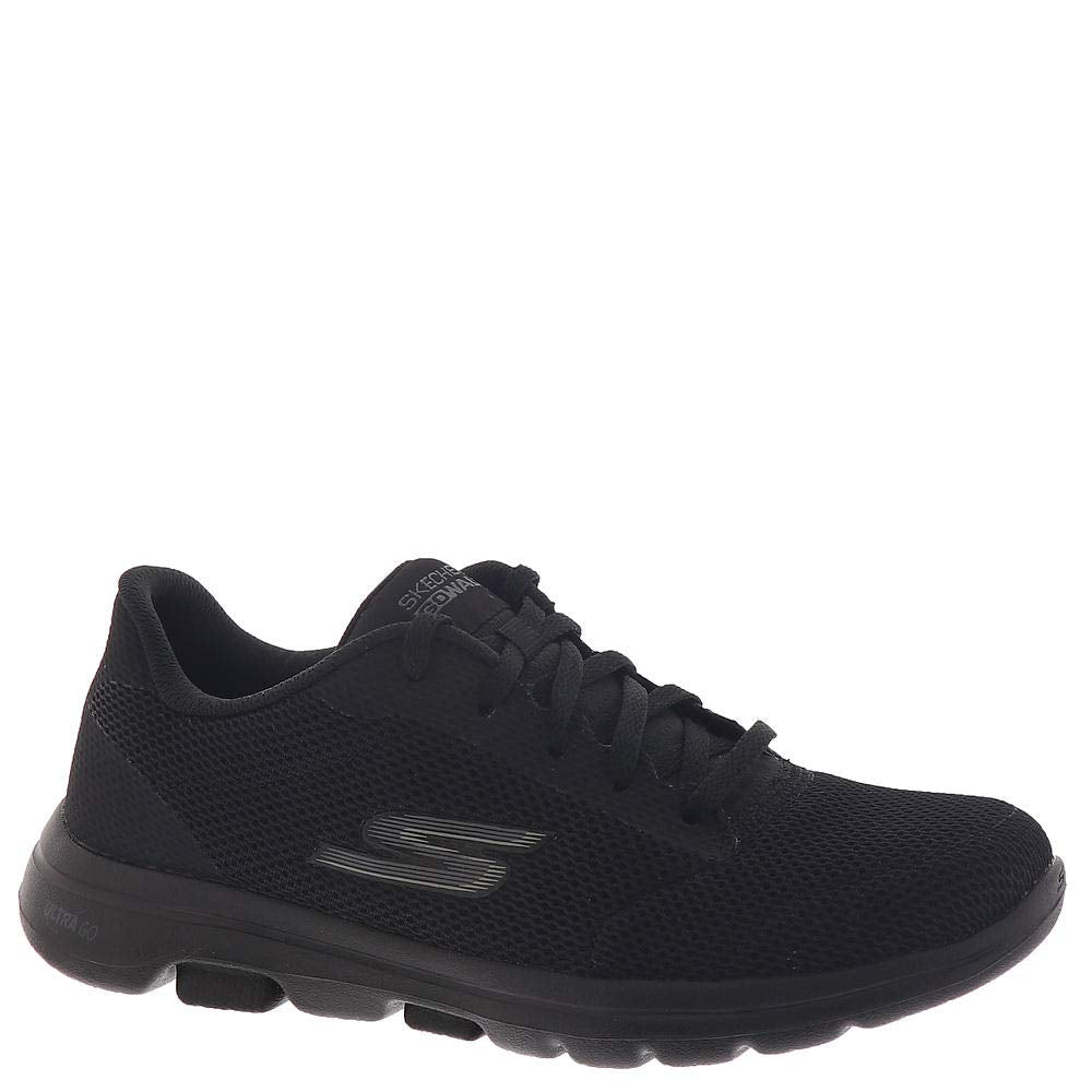 Skechers Go Walk 5-Lucky - Tenis para Mujer, Negro -, 5 US