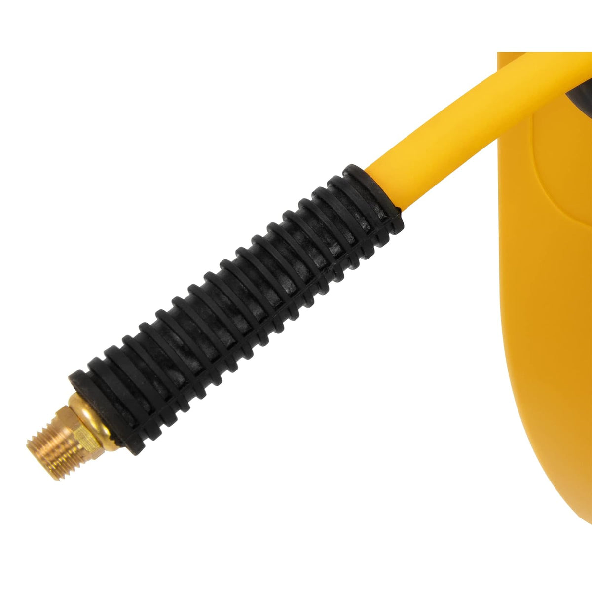 DEWALT 3/8" Carrete de manguera de aire cerrado de 50 pies, carrete de manguera de aire automático, retráctil de 300 PSI máximo, manguera de aire retráctil duradera para un uso eficiente en talleres y