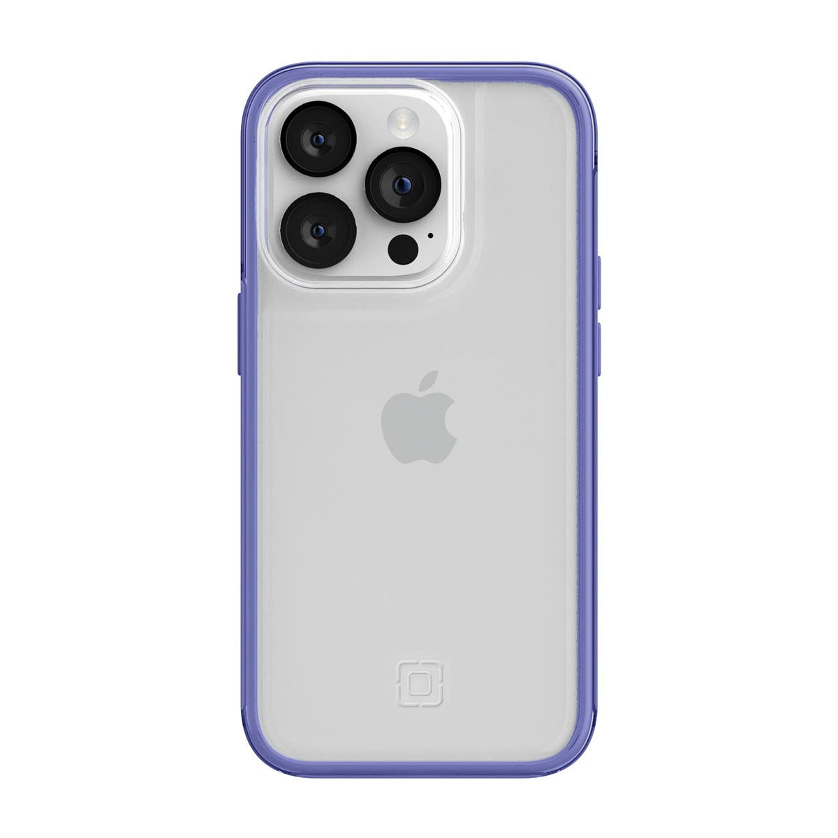 Incipio Organicore Clear Funda Compostable para iPhone 14 Pro - Transparente - Purpura