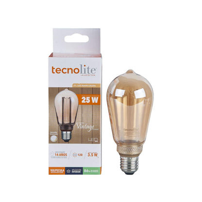LAMP LED TIPO FILAMENTO 3W 2000K E27