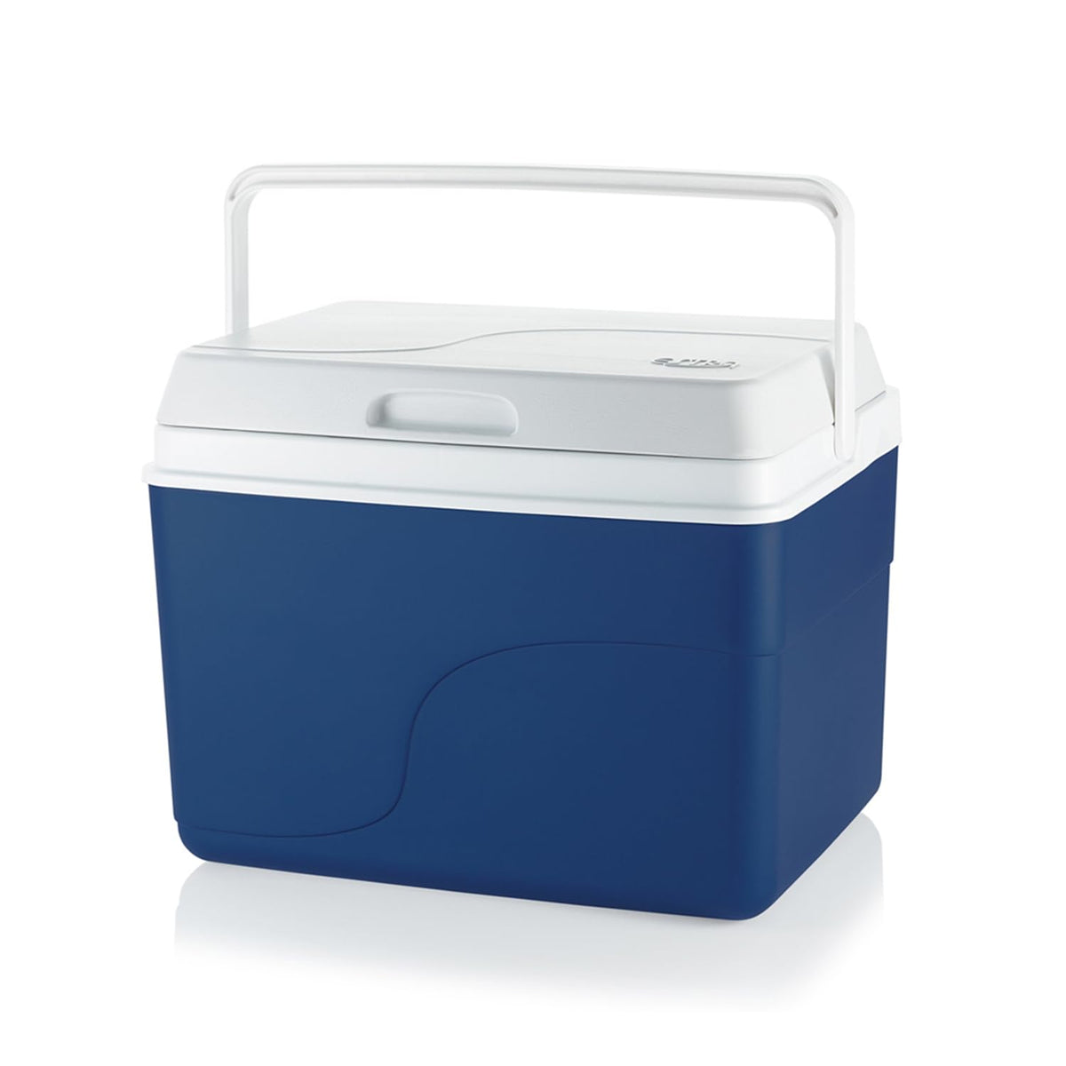 Estra Hielera Térmica Rígida 22L | Playa, Picnic y Camping | 31x41x31 cm (23.2 QT), libre de BPA, hasta 22 latas, 2.29 kg, manija resistente - Azul
