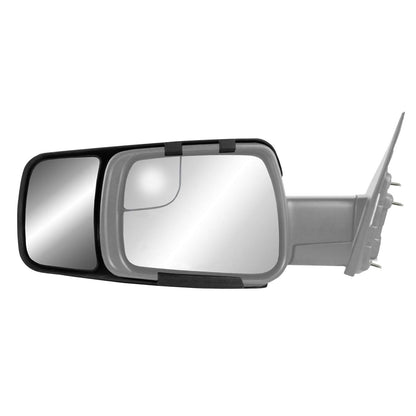 Fit System 80730 Snap & Zap Par Espejos Remolque Personalizados Negro para Ram 1500 Pick-up Lado Conductor/Pasajero