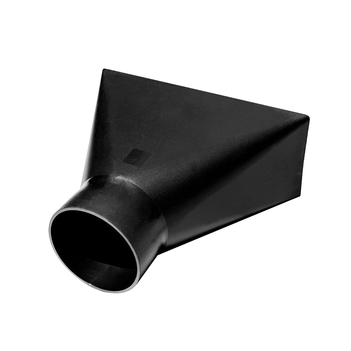POWERTEC 70151 Campana de Polvo Rectangular 4 x 10 Pulgadas Montaje Pared Negro