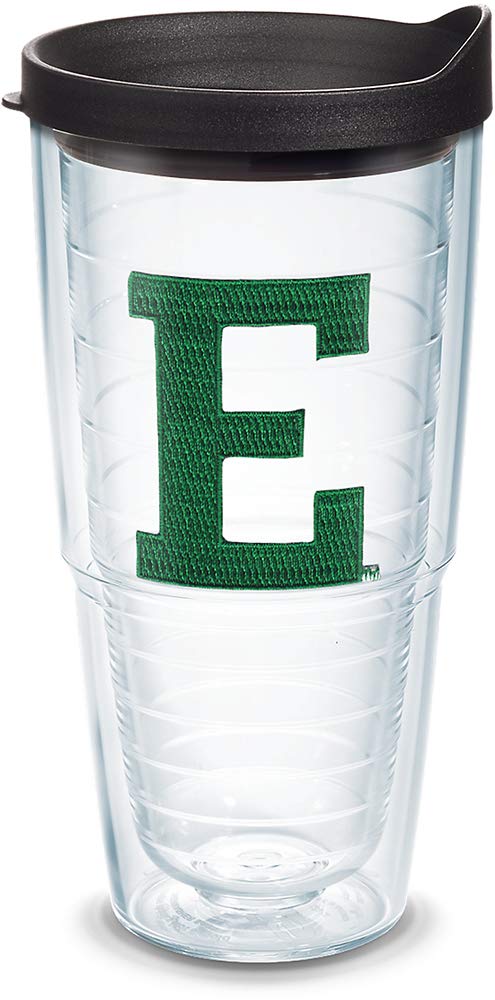 Tervis Vaso con Tapa, Diseños de Equipos Universitarios NCAA - Eastern Michigan Univ - 24 Oz - Transparente