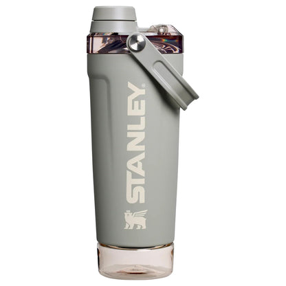 Stanley Vitalize Shaker Botella Mezcladora de Proteína 591 ml - Sage Gray